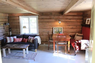 Ferienhaus in Gjerstad mit Schwimmbecken