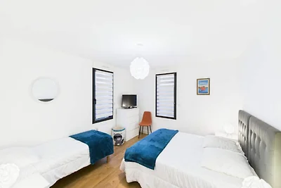 Ferienwohnung in Île-Tudy mit Meerblick