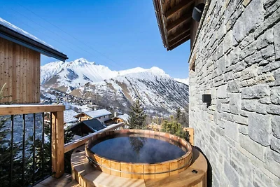 Chalet in Saint-Martin mit nordischem Bad