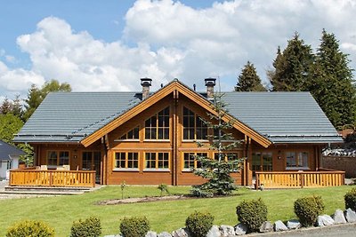 Houten vakantiehuis in Willingen met sauna