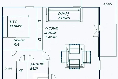 Schöne Wohnung mit Bergblick