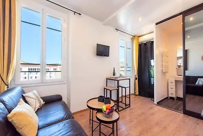 Studio met airconditioning in het hart van...