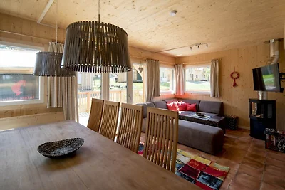 Lush chalet with swim spa