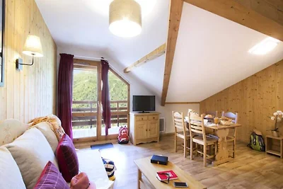 2-Zimmer-Appartement-Hütte für 5/6 Personen