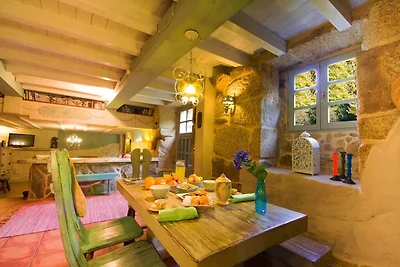 Ferienhaus mit Garten in Strandnähe