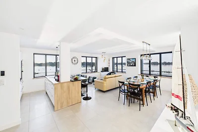 Ferienwohnung in Île-Tudy mit Meerblick