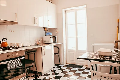 Schöne Wohnung in Lissabon mit Terrasse