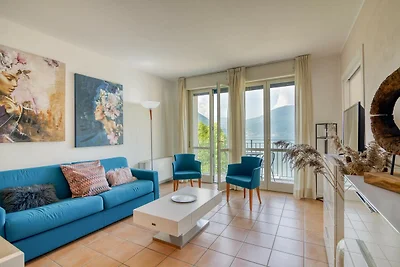 Appartement mit Seeblick auf den Luganersee