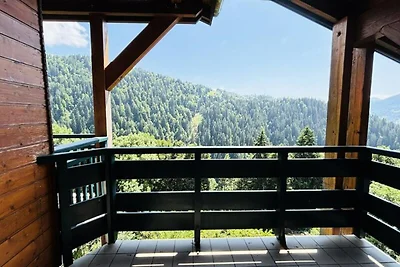 Ferienwohnung in NDB mit Blick auf den Mont...