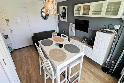 Wohnung in Frankreich mit Meerblick am Strand