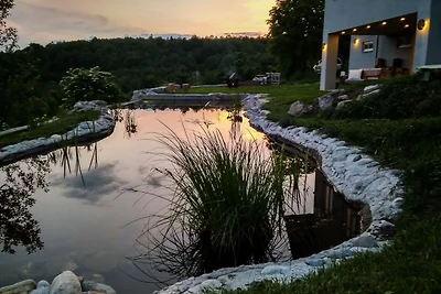 Accogliente casa vacanze a Bunjevci con sauna