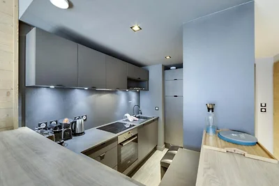 Apartment in Tignes mit Seeblick