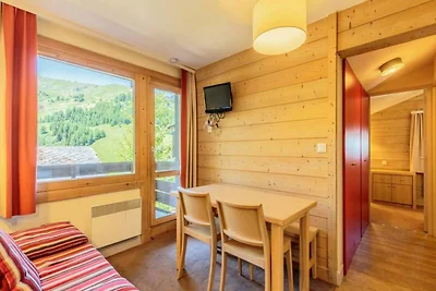 Wohnung in Plagne 1800 mit Bergblick