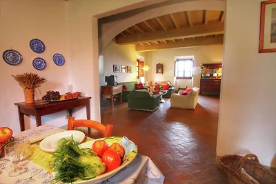 Wohnung in einem Bauernhaus mit Swimmingpool