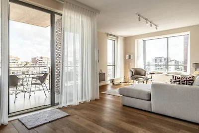 Apartment with Scheveningen harbor view