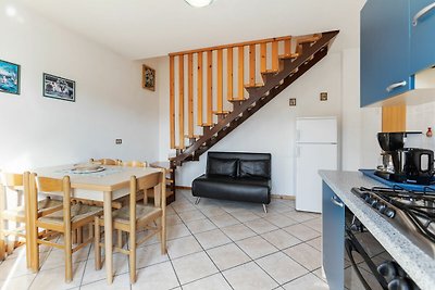 Apartment mit Balkon mit Blick auf den See