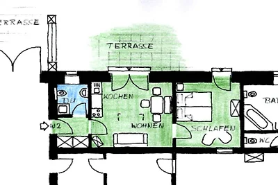 Ferienwohnung 2 im Landhaus I