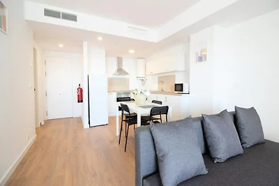 Appartement in Canet met uitzicht op zee