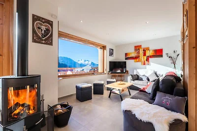 Chalet in Grand-Bornand mit Sauna & Blick