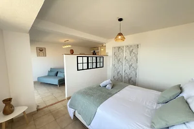 Appartement aan zee met uitzicht