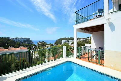 Wohnung in Cala Galdana mit Poolblick