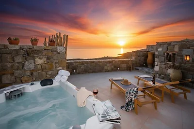 Suite con jacuzzi e vista mare