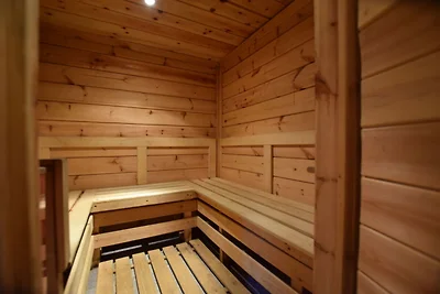 Maisonette-Chalet mit Sauna und Terrasse