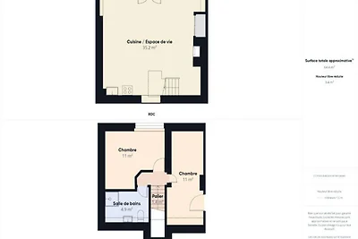 Appartement in Montignac vlakbij de grotten v...