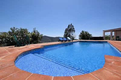 Villa mit Blick auf das Mittelmeer