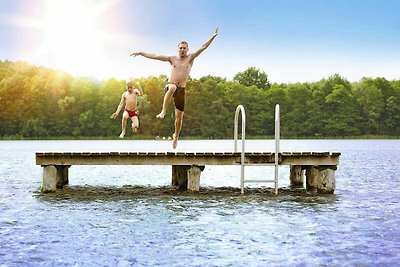 Ferienhaus mit Sauna im Ferienpark Mirow