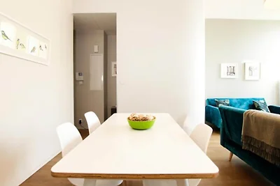 Herrliche Wohnung mit Gartenblick