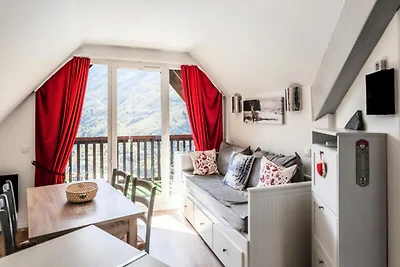 Apartment in Valmeinier mit beheiztem Pool