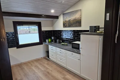 Freistehender Ferienbungalow im Fachwerkstil