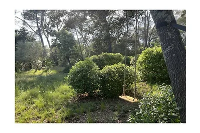 Ferienhaus in Carcès mit Badminton