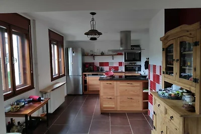 Het ruime vakantiehuis met twee verdiepingen...