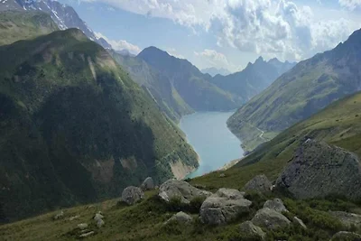 Appartement in Les Sybellen met hellingen
