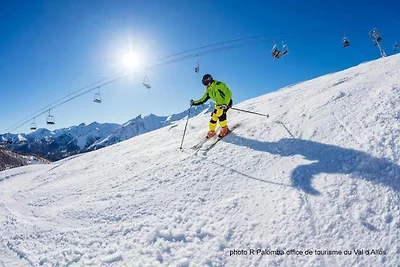 Ruime studio voor 4 personen, Allos