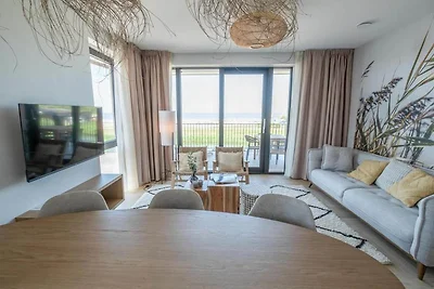 Apt z widokiem na plażę dla czterech osób w...