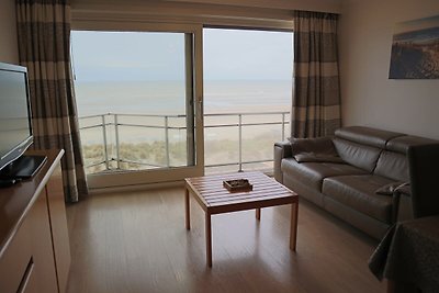 Appartement in Nieuwpoort met zeezicht