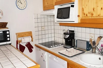 Wohnung im Dorf mit Blick auf die Aravis