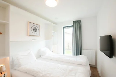 Lodge dal design moderno con microonde...