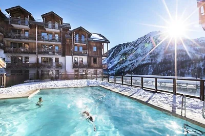 Apartment in Montgenèvre mit Zugang zum Spa