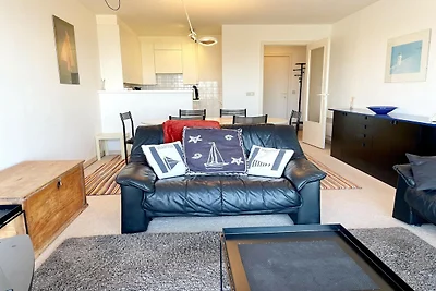 Appartement in Nieuwpoort met zeezicht