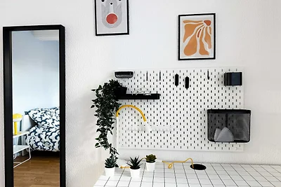 Camera accogliente in un accogliente appartam...