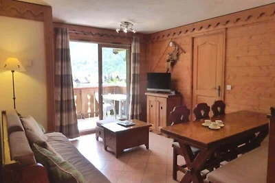 Apartment in Méribel mit Bergblick