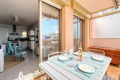 Apartment in Le Lavandou mit Meerblick