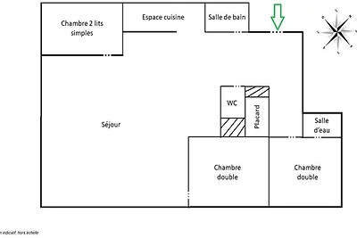Sehr helle Wohnung, schöne Volumen, hoher...