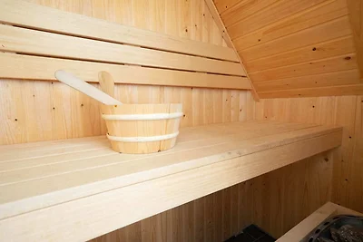 Schönes Ferienhaus mit Sauna
