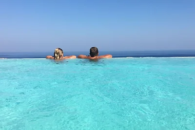 Villa in Kalythies mit Meeresstrand
