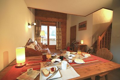 Ferienwohnung mit Balkon im Grand Massif